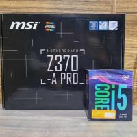 ราคา CPU INTEL CORE I5 8400 (Intel UHD Graphics 630) + MSI Z370 -A PRO (LGA 1151) มือ2 ใช้งานได้ปกติ ประกัน 7 วัน (25167841543)