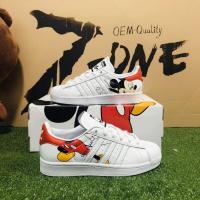 ราคา สินค้าลิขสิทธิ์แท้ Adidas Shamrock Disney Mickey Mouse รองเท้าลำลอง รองเท้ากีฬา (12465071949)