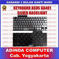 ราคา Asus ROG Zephyrus G41 GA401 GA401I GA401M คีย์บอร์ดแบ็คไลท์สีเงิน (45207273563)