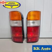 ราคา ไฟท้าย เสื้อไฟท้าย ไฮเอจ TOYOTA HIACE รถตู้หัวจรวด year1992 -2004 ตราเพชร Diamond (43720403540)