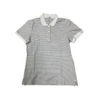 ราคา เสื้อคอปกลายขวาง ขาวดำ UNIQLO (41302349692)