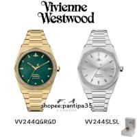 ราคา นาฬิกา Vivienne Westwood นาฬิกาข้อมือผู้หญิง นาฬิกาผู้หญิง แบรนด์เนม Brandname รุ่น VV244QGRGD VV244SLSL ความกว้าง：34MM (50602063099)