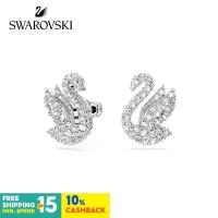 ราคา T Title: Swarovski SWAN ICONIC SWAN ต่างหูพรีเมี่ยมฤดูใบไม้ร่วงฤดูหนาว (45000403319)