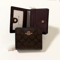 ราคา พร้อมส่งในไทย ของแท้ 100 % Coach Snap Wallet In Signature Canvas (50455542767)