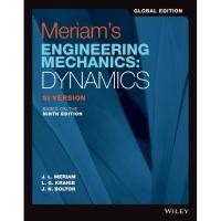 ราคา Meriam's Engineering Mechanics: Dynamics, SI Version, 9th Edition, Global Edition (Wiley Textbook) (11735934235)
