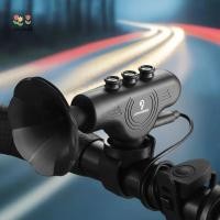 ราคา Pengatao13 กระดิ่งอิเล็กทรอนิกส์ 120db ชาร์จ USB กันน้ําขี่จักรยาน Bell Horn แตร Decibel สูง Handlebar Horns Alarm ปรับไซเรนขี่ใหม่ (54159451654)
