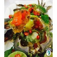 ราคา ยำปูทะเลไข่ดอง ปูไข่ดอง ปูไข่วัง แซ่บซิ๊ด (1445589913)