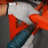 ราคา CH ถุงมือกันบาด Work Cut Resistance Safety Gloves ตัดถุงมือป้องกัน (50356508799)