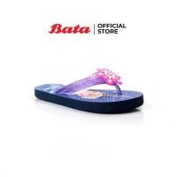 ราคา Bata BBG SUMMER รองเท้าแตะแฟชั่นเด็กหญิง ลาย FROZEN แบบหนีบ มีไฟ สีฟ้า รหัส 3729008 / สีชมพู 3725007 (3428651044)