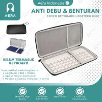 ราคา Logitech K380 K380s Hard Case Eva Keyboard Cover Hardcase Travel Keyboard Bag (52202374705)
