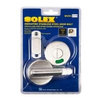 ราคา กลอนสับห้องน้ำ SOLEX รุ่นOC7N ใส่แทนลูกบิดไม่ได้ (57256563412)