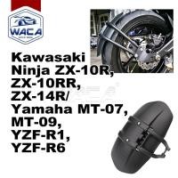 ราคา ส่งด่วน WACA กันดีดรถมอเตอร์ไซค์ Kawasaki/ MT-09/ Ninja บังโคลน 612 (1199081120)