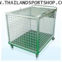 ราคา -- รถเข็นฟุตบอล ตะแกรงเหล็ก ล็อก (ขนาด 100x80x75 cm.) k+n t chat1 od7 (18046571229)