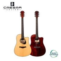 ราคา Caesar WL-800C กีตาร์โปร่ง คอเว้า 41 นิ้ว Top Solid รุ่น WL800C (26334062619)