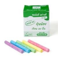 ราคา ชอล์กสี ฝุ่นน้อย ชอล์คเขียนกระดาน ชอล์ค Robin Chalk (51500133306)