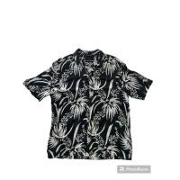 ราคา ALLSAINTS Shirt Button-Up Hawaiian Print Men's Size L (18582926555)