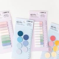 ราคา โพสอิท [ แบบใหม่ ] สีพาสเทล มีห่วง 6 รู (8586164336)