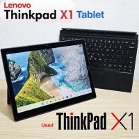 ราคา Lenovo Thinkpad X1 แท็บเล็ต Gen1 Intel Core M5 6Y57 1.10 GHz 8 GB หน่วยความจํา 256 GB SSD 12" หน้าจอสัมผัส 2160 x 1440 QHD 2-in-1 แล็ปท็อป Windows 11 สํานักงาน (ใช้) (49451899316)