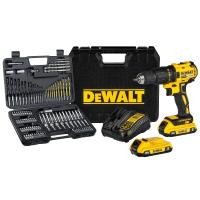 ราคา สว่านไร้สาย ไร้แปรงถ่าน 20V Max 2.0Ah รุ่น DCD7771D2A-B1 DEWALT พร้อมชุดดอกสว่าน 109 ชิ้น (48156094276)