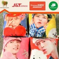 ราคา Bts Face พิมพ์หมอนสี่เหลี่ยมตุ๊กตา BTS หมอนตุ๊กตาของเล่น Ready (24387494339)