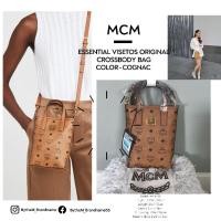 ราคา MCM Essential Visetos Original Crossbody Bag สี Cognac (11495772478)