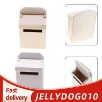 ราคา [JELLY FAST]Miniature Blank Mail Box House Mini Mail Box โมเดลกล่องจดหมายแบบพลิกไม้ขนาดเล็ก (44801313059)