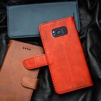 ราคา พรีเมี่ยมหรูหราหนังเคสโทรศัพท์สําหรับ Samsung Galaxy S8 5.8 นิ้ว S8 + S8 Plus 6.2 นิ้ว G950F G950FD G955F G955FD Flip-Top กระเป๋าสตางค์ในตัวผู้ถือบัตร Kickstand กันกระแทก (42878972525)