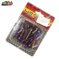 ราคา น๊อตแคร้งเครื่องชุด ไทเท หัวเจาะ WAVE125S WAVE125R สแตนเลสไทเท น๊อตแคร้ง น๊อตเครื่อง น๊อต น้อต 239 SHOP2 (13069849828)
