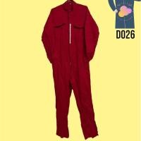ราคา #D026 / 150 size: 2L ชุดหมี ชุดช่าง ชุดหมีมือสอง ชุดช่างมือสอง (22183729100)
