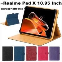 ราคา for OPPO Realme Pad X 10.95 Inch RMP2107 RMP2108 Universal Case Multi-Angle Viewing Flip Leather Stand Cover (46802075747)