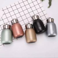 ราคา แก้วสแตนเลส SUS304 300Ml น่ารักกาแฟขวดสุญญากาศสแตนเลสสตีลเครื่องดื่มน้ำขวด Thermoses ถ้วยแก้วกาแฟ (24235388255)