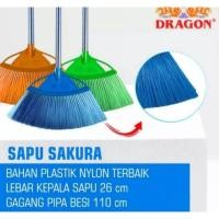 ราคา DRAGON SAKURA ไนลอน BROOM / DRAGON SAKURA ไม้กวาดพื้นไนลอน (44205715305)
