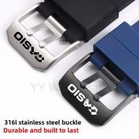 ราคา 19/20/21/22/23/24 มม.สําหรับสายนาฬิกาซิลิโคนสําหรับ Cas EFV540/EFS-S500/510/EFR303 HMDV106 สายคล้อง (43019050462)