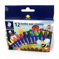 ราคา สีเทียน 12สี ขนาดJUMBO จัมโบ้ ตราSTAEDTLER (สเต็ดเลอร์) (27654859426)