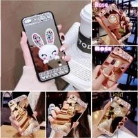 ราคา เคสและแหวนกระจกชุบเพชร Xiaomi Mi A1 Mi A2 Mi A2 Lite Mi 5X (49858904709)