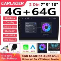 ราคา 2 din Car play Android Radio Multimedia 7 9 10 inch CarPlay Android 13 Auto stereo receiver Player (46104581118)