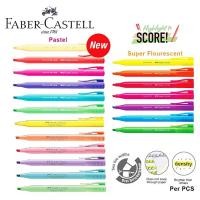 ราคา FABER CASTELL Textliner 38 ปากกาเน้นข้อความ (เรืองแสง/พาสเทล) (44318936623)