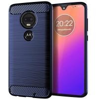 ราคา เคสซิลิโคน คาร์บอนไฟเบอร์ไฟเบอร์ สำหรับ Motorola Moto G7 G7 Play G7 Power เคสมือมือ (1929713919)