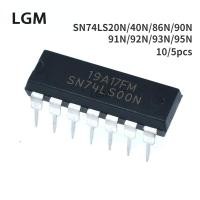 ราคา 10/5 ชิ้น SN74LS40N HD74LS40P 74LS Series SN74LS86N 86N/86P/90/91/92/93/95/20N DIP14 IC ใหม่ (46459751458)