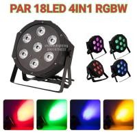 ราคา ไฟพาร์ LED par 7led 4in1 *10w rgbw LED par disco light ไฟดิสโก้ ไฟดิสโก้เทค ไฟเทค ไฟเวที ดิสโก้ผับ (22623250160)