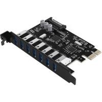 ราคา Orico 7 Ports USB3.0 PCI-E Express Card (PVU3-7U) (7641513055)