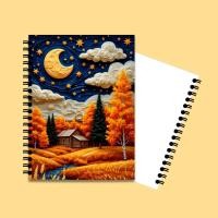ราคา โน๊ตบุ๊ค A6 NOTES BOOK JOURNAL A6/ NOTEBOOK/ SPIRAL NOTEBOOK AESTHETIC GRID LINE BLANK (46351307319)