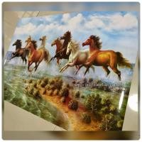 ราคา ภาพโปสเตอร์ม้าวิ่ง ม้ามงคล 8 ตัว ขนาด 60*89 เซนติเมตร ไม่ใช่สติ๊กเกอร์ ม้าแปดเซียน (6212607755)