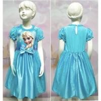 ราคา Disney Frozen ชุดกระโปรง เจ้าหญิงโฟเซ่น สีฟ้า ของแท้100% (15324880387)