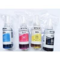 ราคา หมึกแท้ Epson​ 664 L-Series Epson L110/ 120/ 200/ 210/ 220/ 300/ 310/ 350/ 355/ 360/ 365/ 380 BK/C/M/Y ของแท้% NoBox (14768818879)