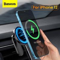 ราคา Baseus อุปกรณ์ชาร์จโทรศัพท์มือถือแบบไร้สาย แท่นชาร์จไว สําหรับ iPhone 12 (8647102092)