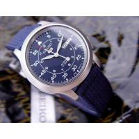 ราคา Seiko 5 Military Automatic รุ่น SNK807K2 นาฬิกาข้อมือผู้ชายสายผ้าสี Navy Blue (9444164403)