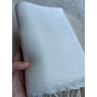 ราคา ผ้าคลุมไหล่ทอมือหมักโคลน สีขาว ขนาด60*180cm ผ้าคลุมไหล่ปฎิบัติธรรม (56602591330)