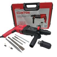 ราคา CLINTON สว่านโรตารี่ 28 มม. 3 ระบบ FER-3-28QCC สว่านกระแทกไฟฟ้า สว่านเจาะปูน พร้อมดอกสว่านและอุปกรณ์ครบชุด (26482056824)