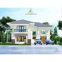 ราคา แบบบ้านพักอาศัย 2 ชั้น (รายละเอียดครบถ้วน) B-017 (46059577002)